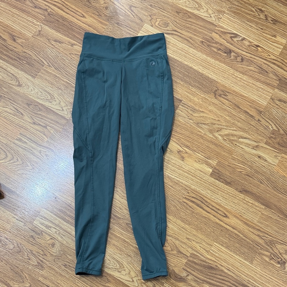 Women's Green Horze Riding Tights